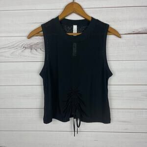 Lululemon Cinch Me Up Tank Black‎ Size 4